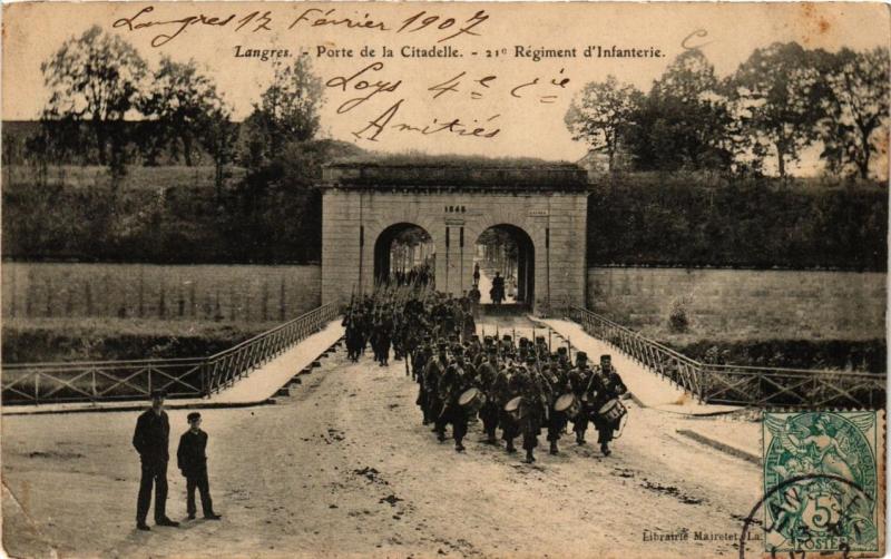 CPA LANGRES Porte de la Citadelle (616376)