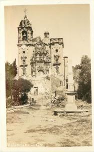 c1940 Real Photo Postcard; Templo la Valenciana, Guanajuato Mexico Unposted