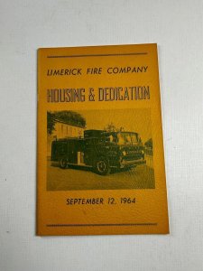 Limerick PA Fire Company Housing & Dedication Sept 12, 1964