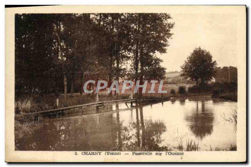 Postcard Old Bridge On Charny & # 39Ouanne