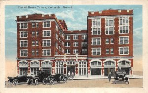J39/ Columbia Missouri Postcard c1920s Daniel Boone Tavern Hotel  173