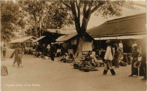 PC CPA KOTA RADJA Passer Atjeh real photo postcard INDONESIA (a17005)