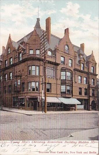 Young Men's Christain Association Building Malden Massachusetts 1906