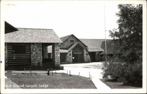 Grand Canyon Lodge c1940s Real Photo Postcard