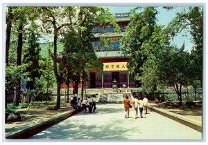 c1960's Grand Hall of Mahavira Main Hall of a Buddhist Temple China Postcard