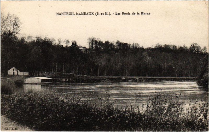 CPA NANTEUIL-les-MEAUX Les Bords de la Marne (1299132)