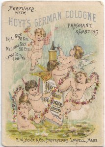 E.W. Hoyt & Co, Hoyt's German Cologne Advertising (49437)