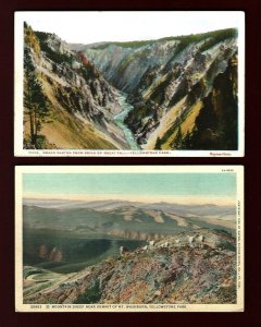 Y87 Mountain Sheep & Grand Canyon- Yellowstone National Park  Unused