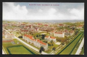 University of Chicago Birds-Eye View Chicago IL Unused c1910s