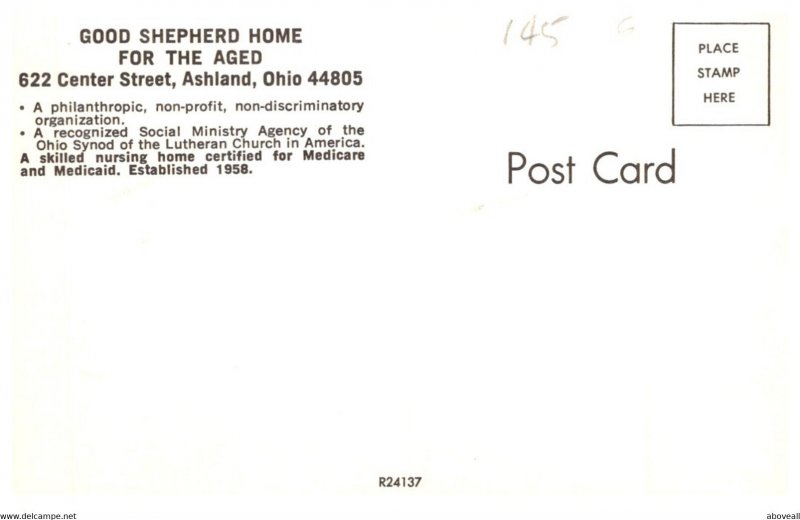 Ohio  Ashland Good Shepard Hone for AGed