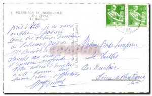 Old Postcard From Pilgrimage Notre Dame Du Chene Basilica