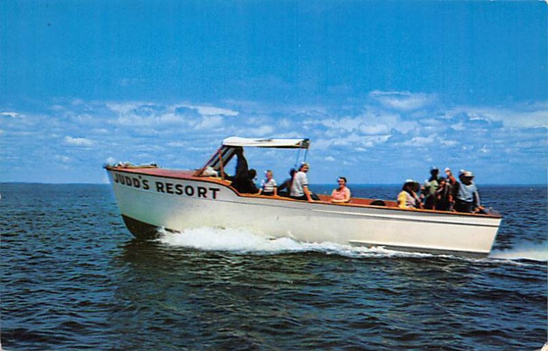 Judd's Resort Ferry Boats Ship Writing on back 