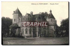 Old Postcard Chateau de Pont Remy North Facade