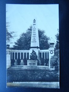 ALDERSHOT R.A.M.C. War Memorial SOUTH AFRICA c1914 RP Postcard by John Drew