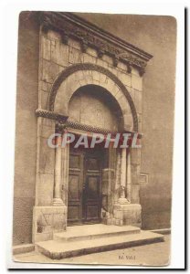 Le Boulou Old Postcard The portal leglise