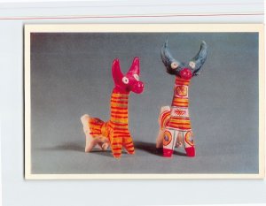 Postcard Toys: Cows, The Russian Museum, St. Petersburg, Russia
