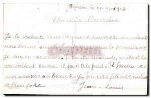 Postcard Old Bonne Annee