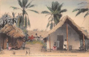 Ikoko Africa Christian Home and Heathen Hut Missionary Union Postcard AA59420