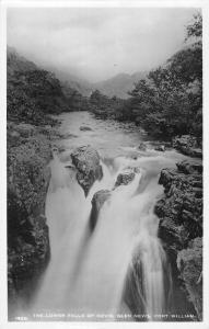 BR93458 the lower falls of nevis glen nevis fort william real photo scotland