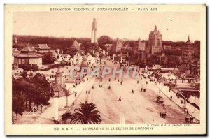 Old Postcard From Paris Exposition Coloniale Internationale 1931 AOF Palace f...