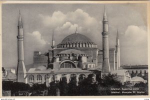 ISTANBUL , Turkey , 1910-30s ; Mosque St sophie