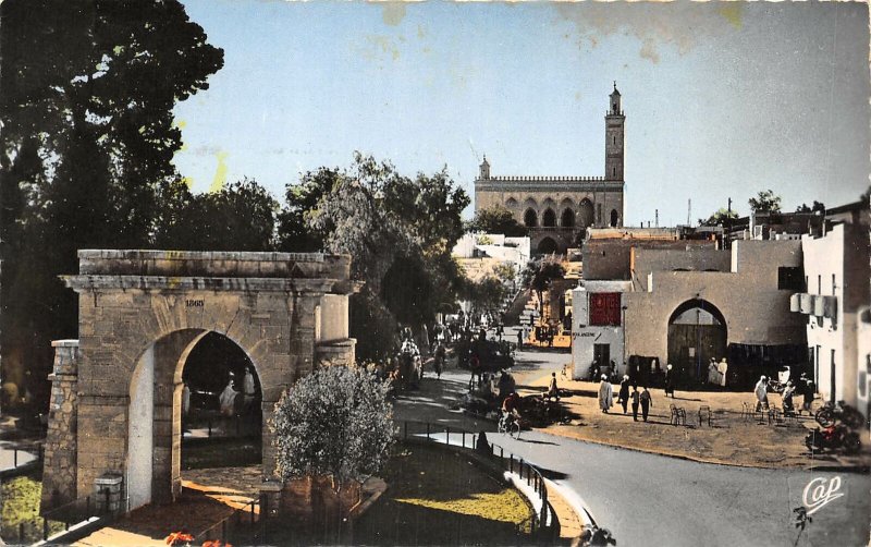 Lot135 africa algeria Laghouat real photo the monument to and the mosque