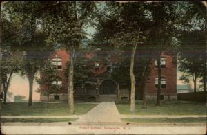 Somerville NJ Public School c1910 Postcard