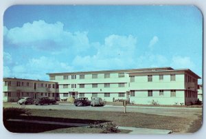 1960 Jacksonville Beach Florida Postcard McCormick Apartment Hotel North Third