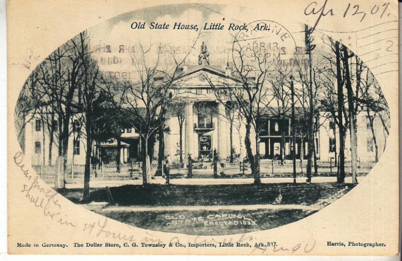 Little Rock - Old State House 1907