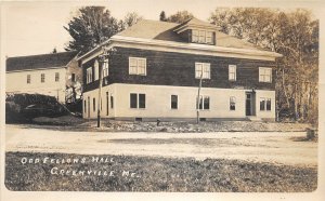 H84/ Greenville Maine RPPC Postcard c1910 Odd Fellows Home 32