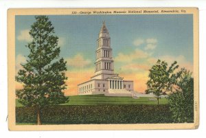 VA - Alexandria. George Washington Masonic National Memorial