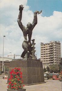 BF24168 rotterdam monument verwoeste stad  netherland front/back image