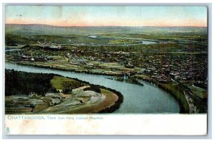 Chattanooga Tennessee TN Postcard From Point Lookout Mountain Tuck 1907 Antique