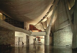 Postcard West Side Altar With Choir & Organ Firenze Autostrada Del Sole Florence