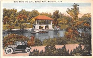 Band Stand & Lake Rochester, New York