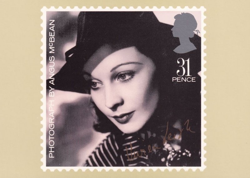 Vivien Leigh Royal Mail PHQ Stamp Limited Edition Postcard