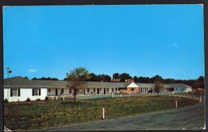 Maryland STEVENSVILLE Kent Motel, US Highway 50 - Tel. 2411 - pm1957 - Chrome