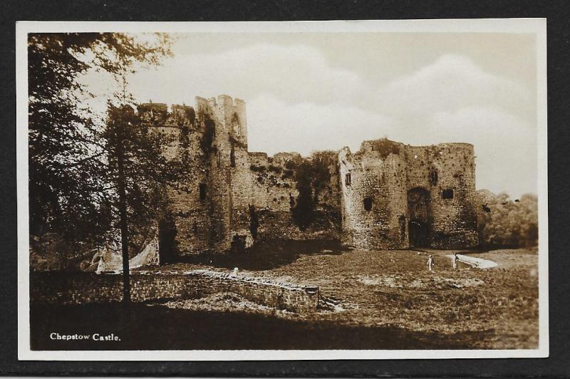 Chepstow Castle Monmouthshire Wales RPPC Unused c1920s