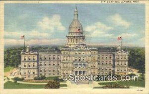 State Capitol in Lansing, Michigan