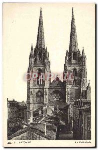 Old Postcard Bayonne La Cathedrale