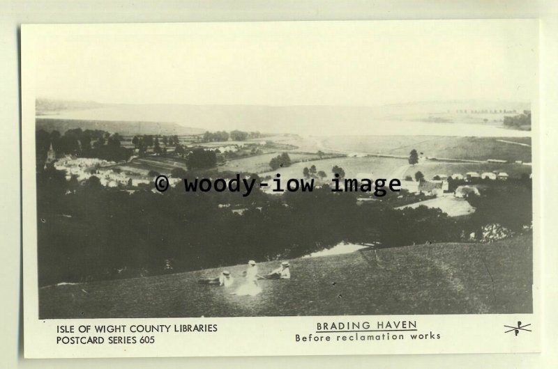 pp1671 - The Brading Haven, Before the Reclamation Works - Pamlin postcard 