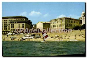 Modern Postcard Ajaccio Beach Saint Francois