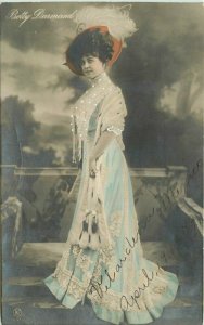 Betty Darmand C-1908 Stage Actress RPPC Photo Postcard 20-119