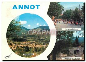 Modern Postcard Annot Its Sites Its waters Climate Its Patron Village St Fort...