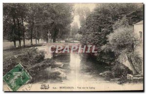 Old Postcard Montargis View Loing