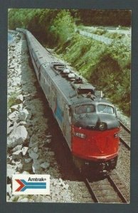 1977 Post Card Amtrack The Coast Starlight Between Seattle & Las Angeles