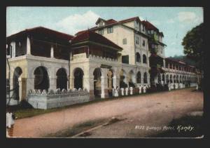 116924 Colombo KANDY Queens HOTEL Sri Lanka Vintage postcard