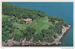 Aerial View, Beinn Bhreagh, CAPE BRENTON, Nova Scotia, Canada, 40-60´s