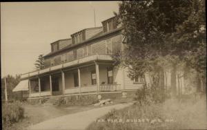 Deer Isle ME Sunset The Firs c1910 Real Photo Postcard #1