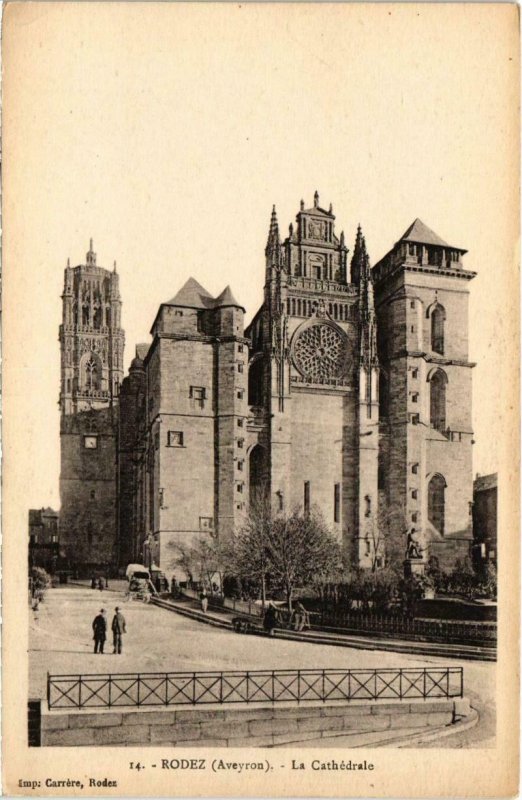 CPA RODEZ - La Cathédrale (109546)